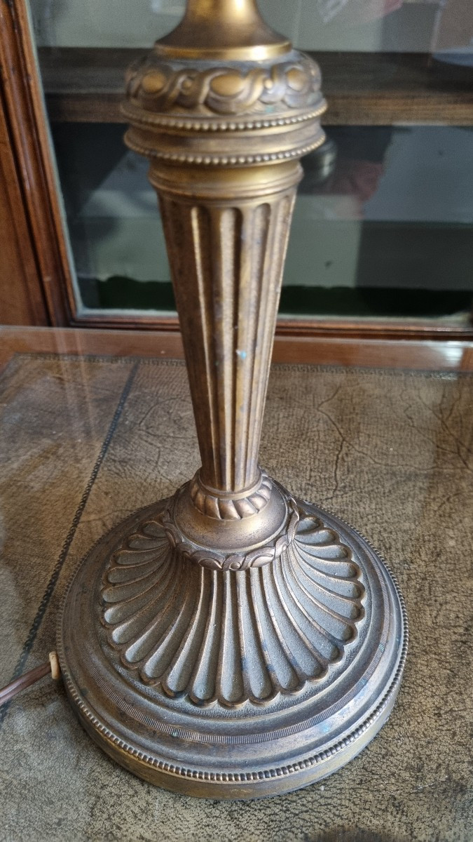 Pair Of Louis XVI Bronze Candelabras From The 19th Century -photo-1