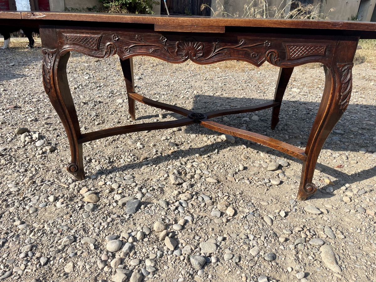 Table de salle à manger provençale, Louis, XV époque, 1900-photo-4