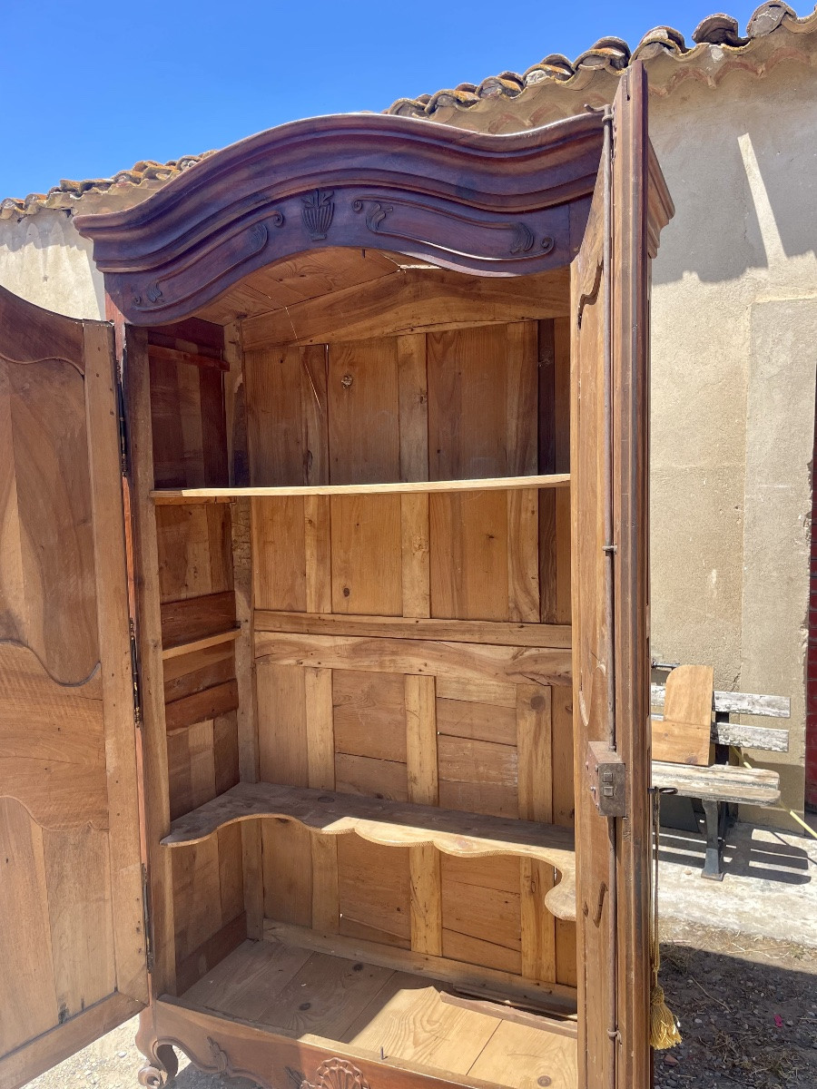 Louis XV Provençal Wardrobe From The 18th Century -photo-1