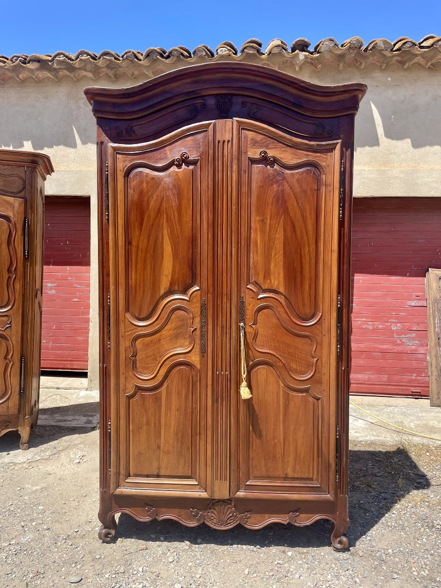 Louis XV Provençal Wardrobe From The 18th Century 