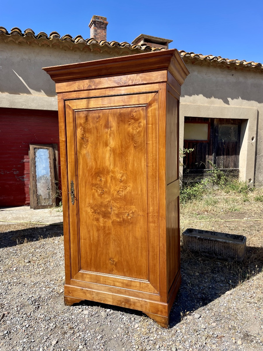 Bonnetiere restauration en merisier d époque XIXÉM siècle -photo-7