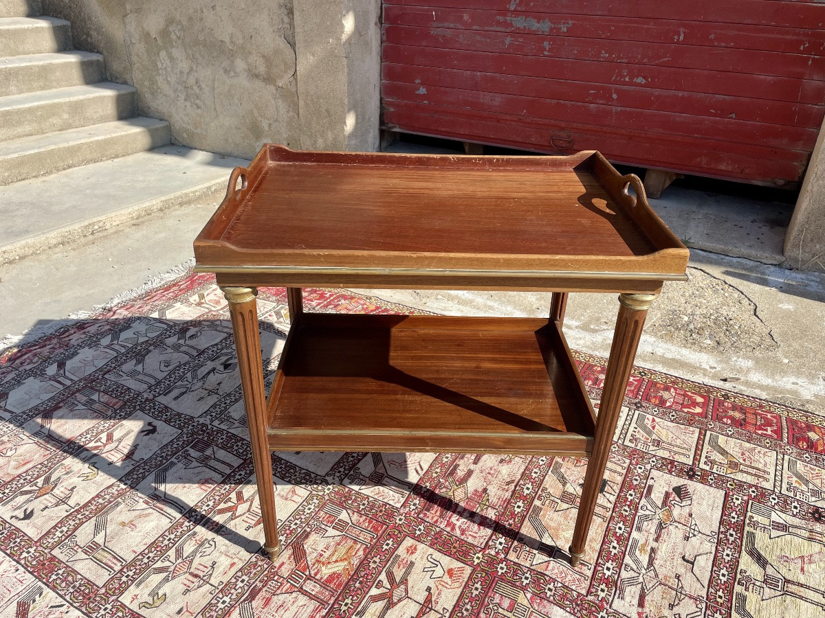 Louis XVI Mahogany Servant From The 1900s.-photo-3