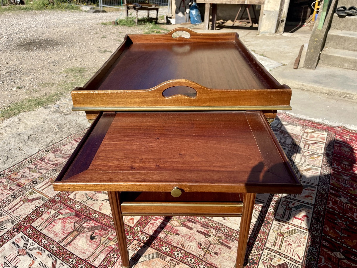 Louis XVI Mahogany Servant From The 1900s.-photo-4