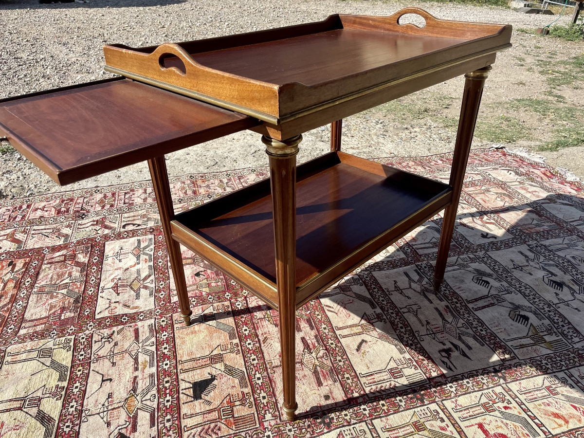 Louis XVI Mahogany Servant From The 1900s.-photo-5