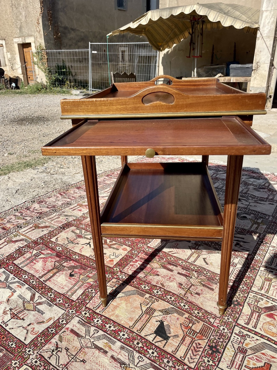 Louis XVI Mahogany Servant From The 1900s.-photo-6