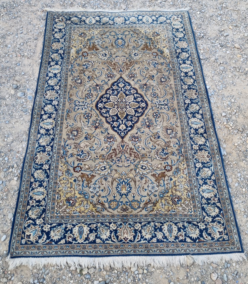 Dwarf Persian Rug In Wool And Cotton Circa 1970/1980