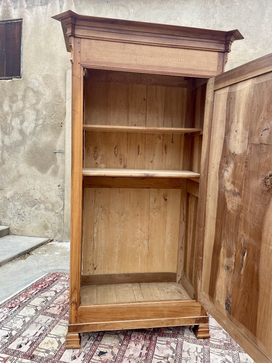Bonnetiere , restauration en noyer , d’époque XIXE siècle -photo-3
