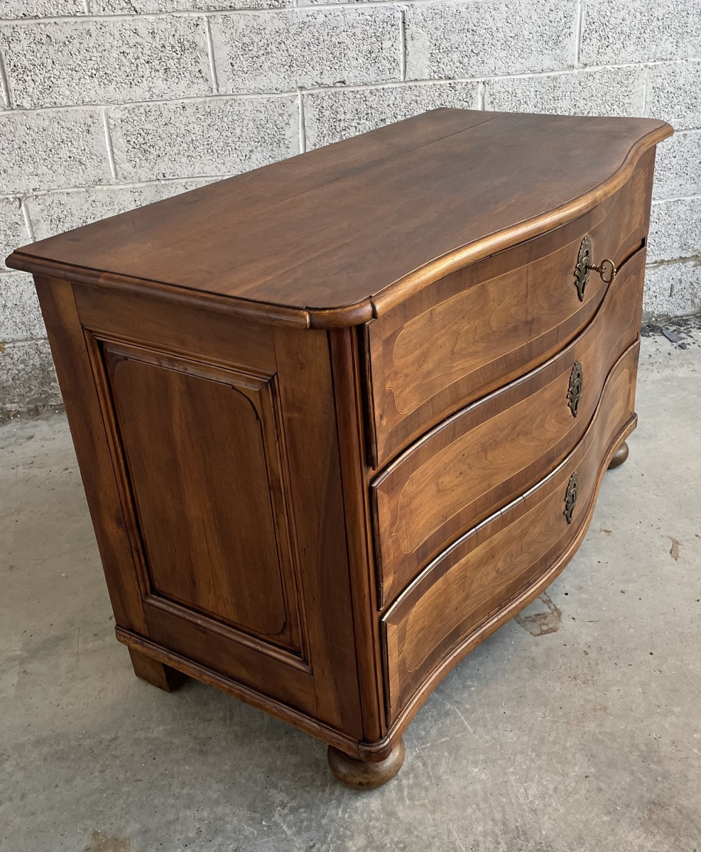 Commode,,, galbée,, régence d’époque XXIIIem siècle -photo-4