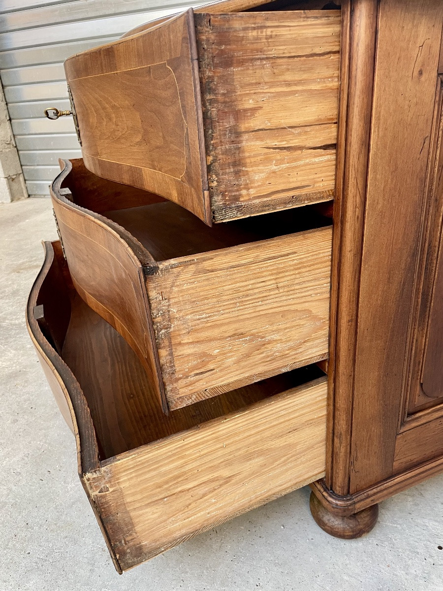 Commode,,, galbée,, régence d’époque XXIIIem siècle -photo-6