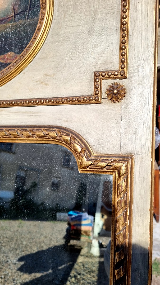 Trumeau Louis XVI d’époque XVIIIem siècle -photo-1