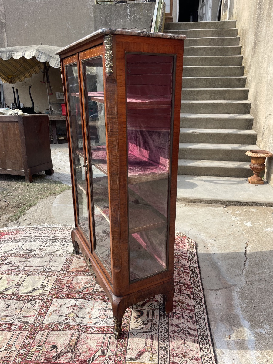 Showcase, Silversmith, Louis XV, Napoleon III, 19th Century -photo-3