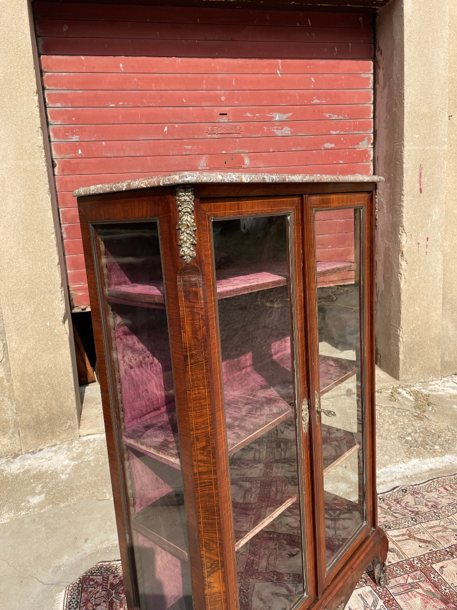 Showcase, Silversmith, Louis XV, Napoleon III, 19th Century -photo-3