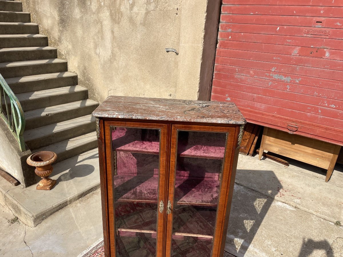 Showcase, Silversmith, Louis XV, Napoleon III, 19th Century -photo-4