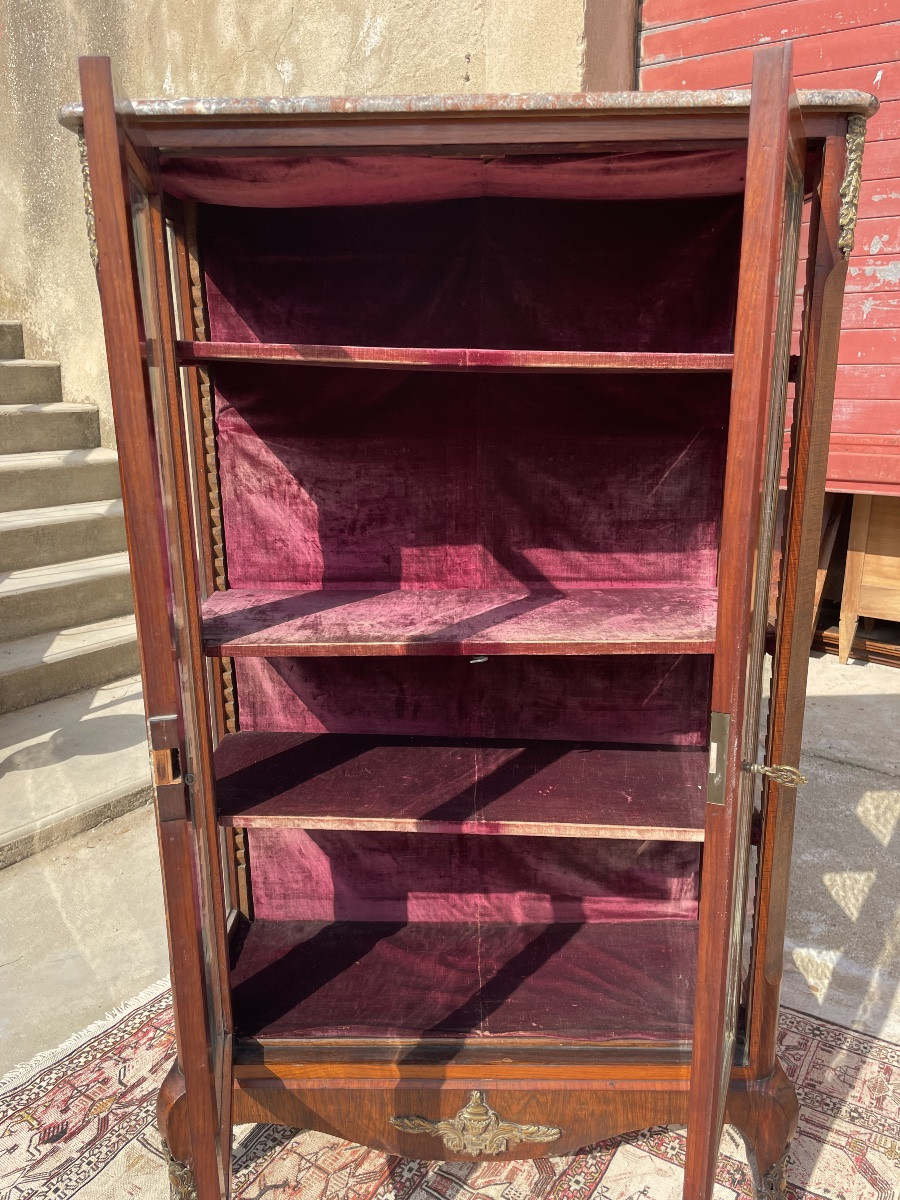 Showcase, Silversmith, Louis XV, Napoleon III, 19th Century -photo-5