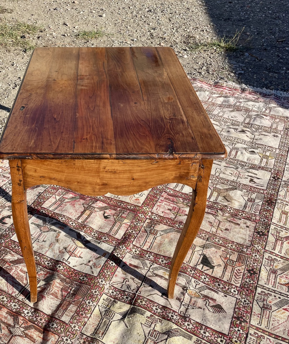 Small Louis XV Walnut Center Table, 18th Century -photo-6