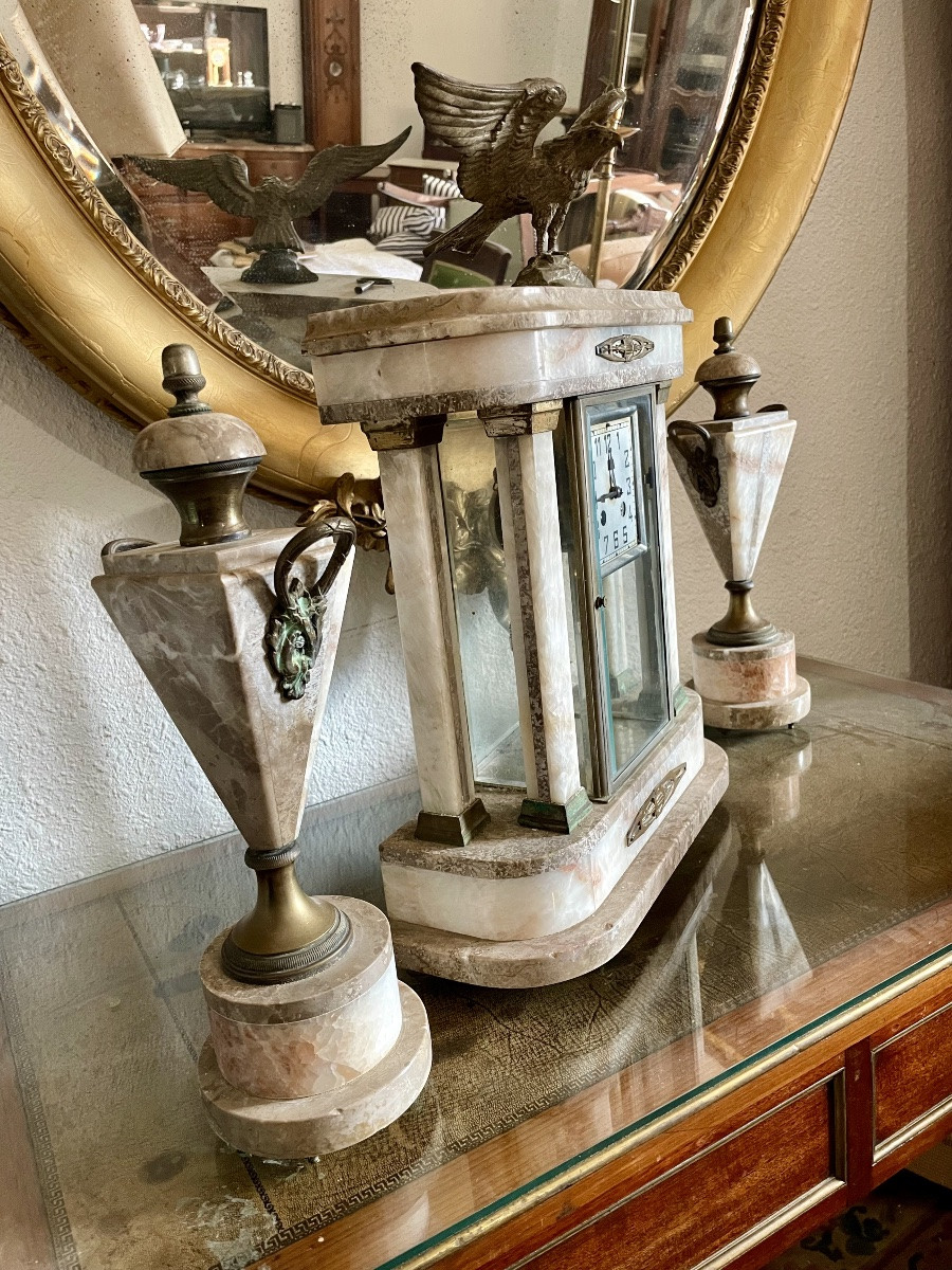 Clock, Bronze, Art Deco, 1925.-photo-5