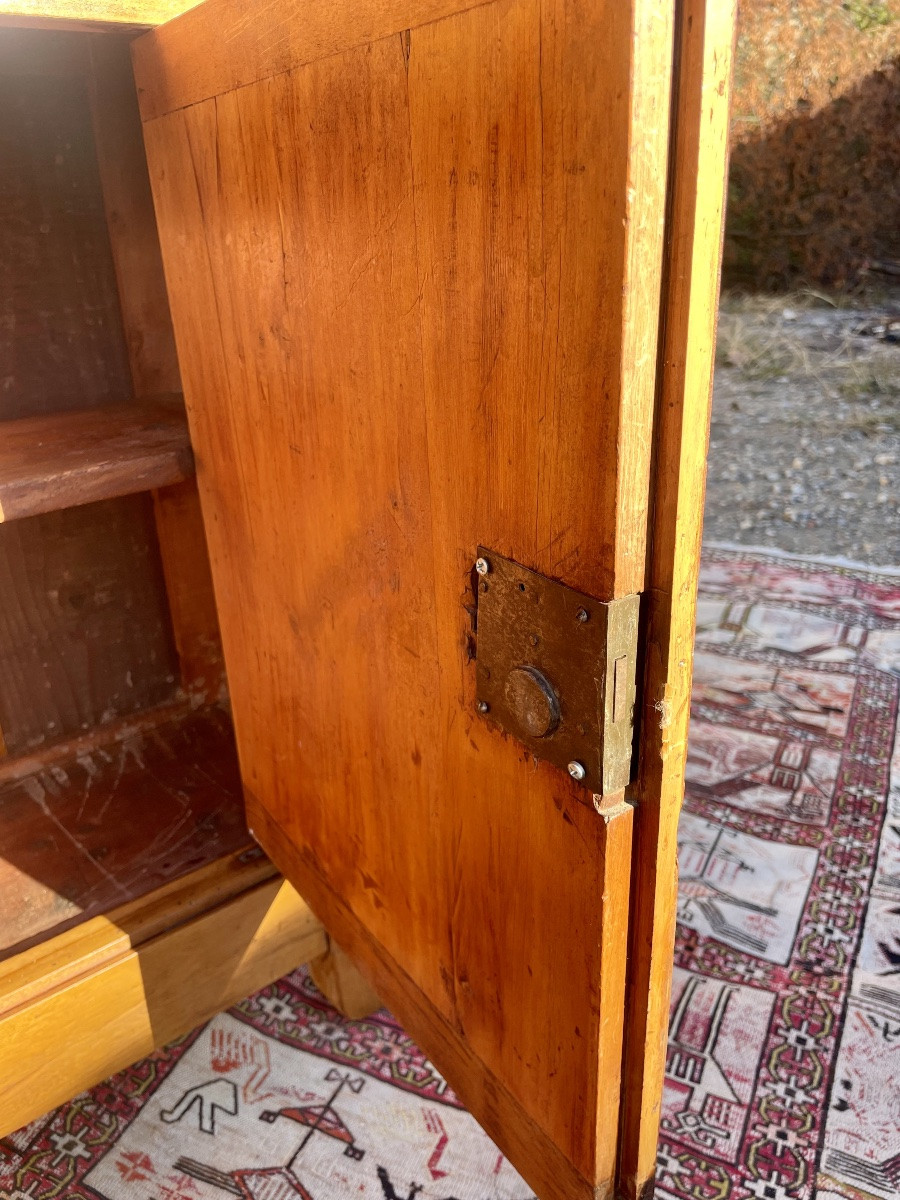 Empire-style Mahogany Bookcase From The 19th Century -photo-1