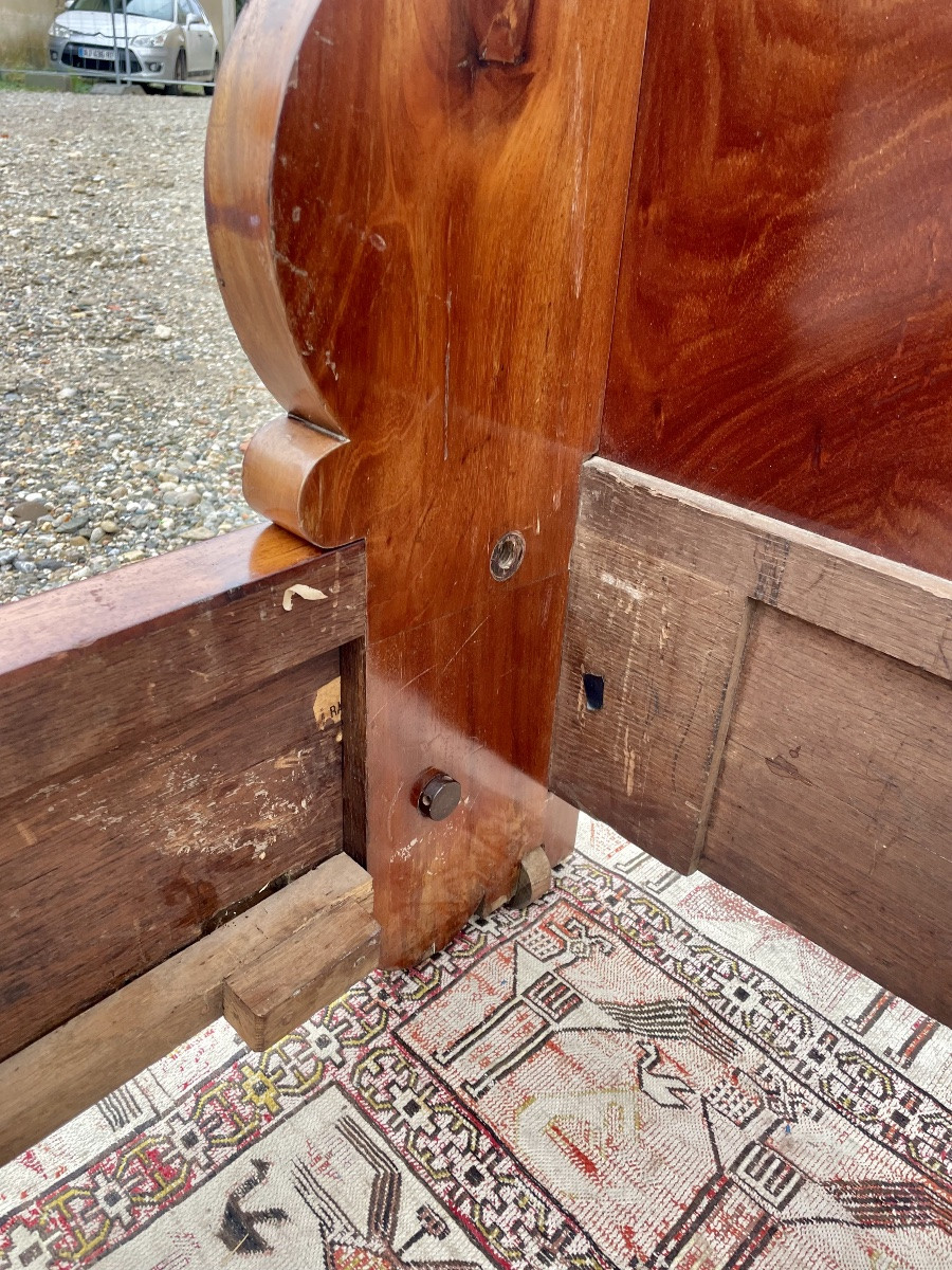 Mahogany Daybed, 20th-century Restoration -photo-3