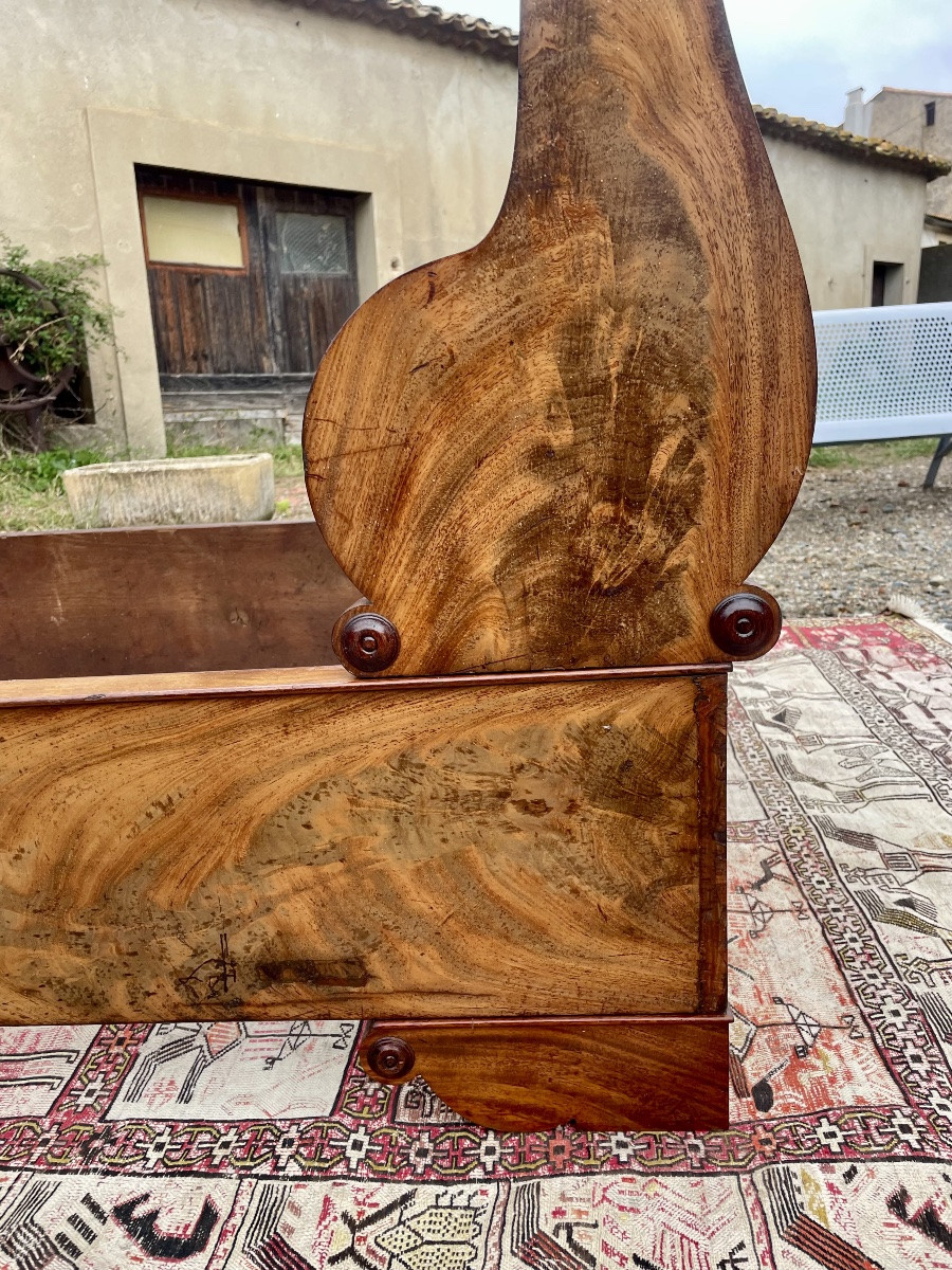 Mahogany Daybed, 20th-century Restoration -photo-1