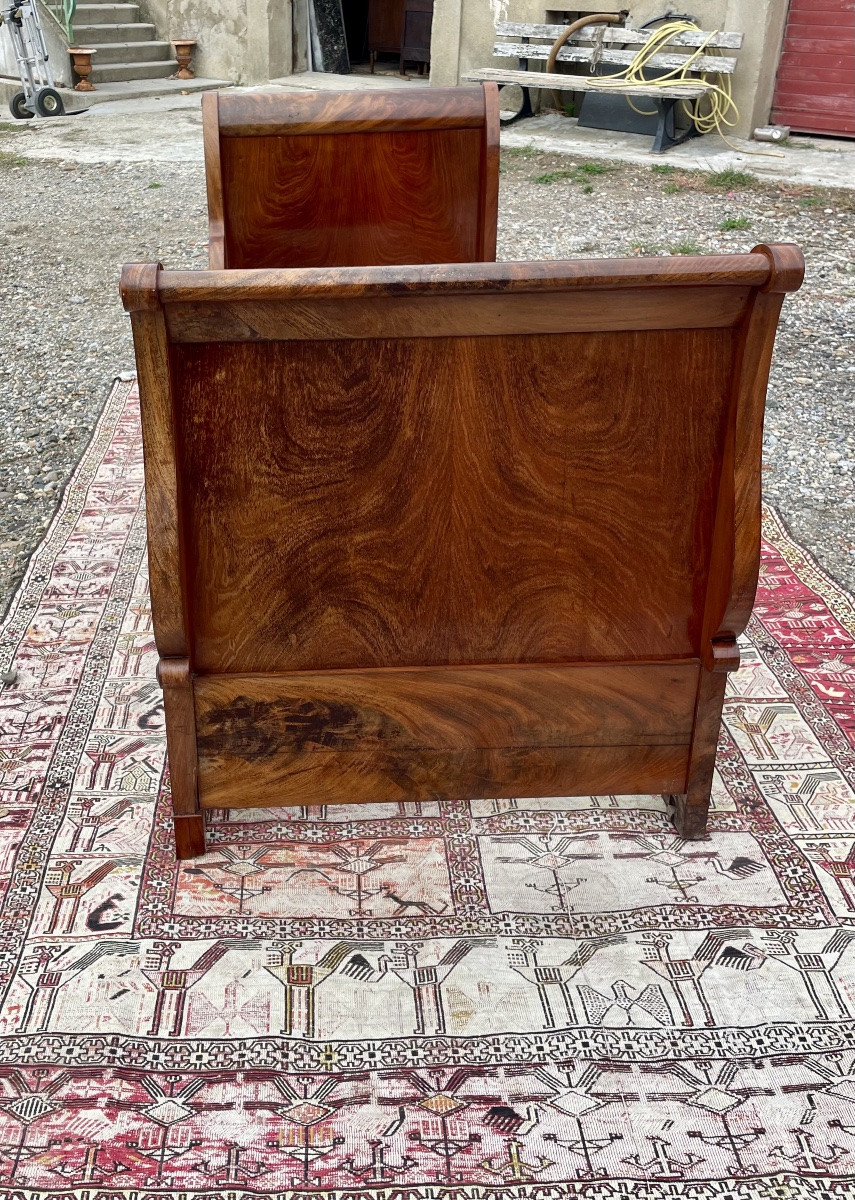 Mahogany Daybed, 20th-century Restoration -photo-2