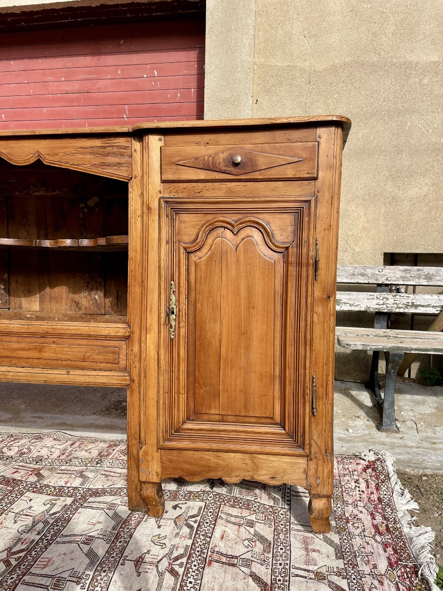 Buffet séage égouttoir régence d époque XVIIIEM siècle -photo-5