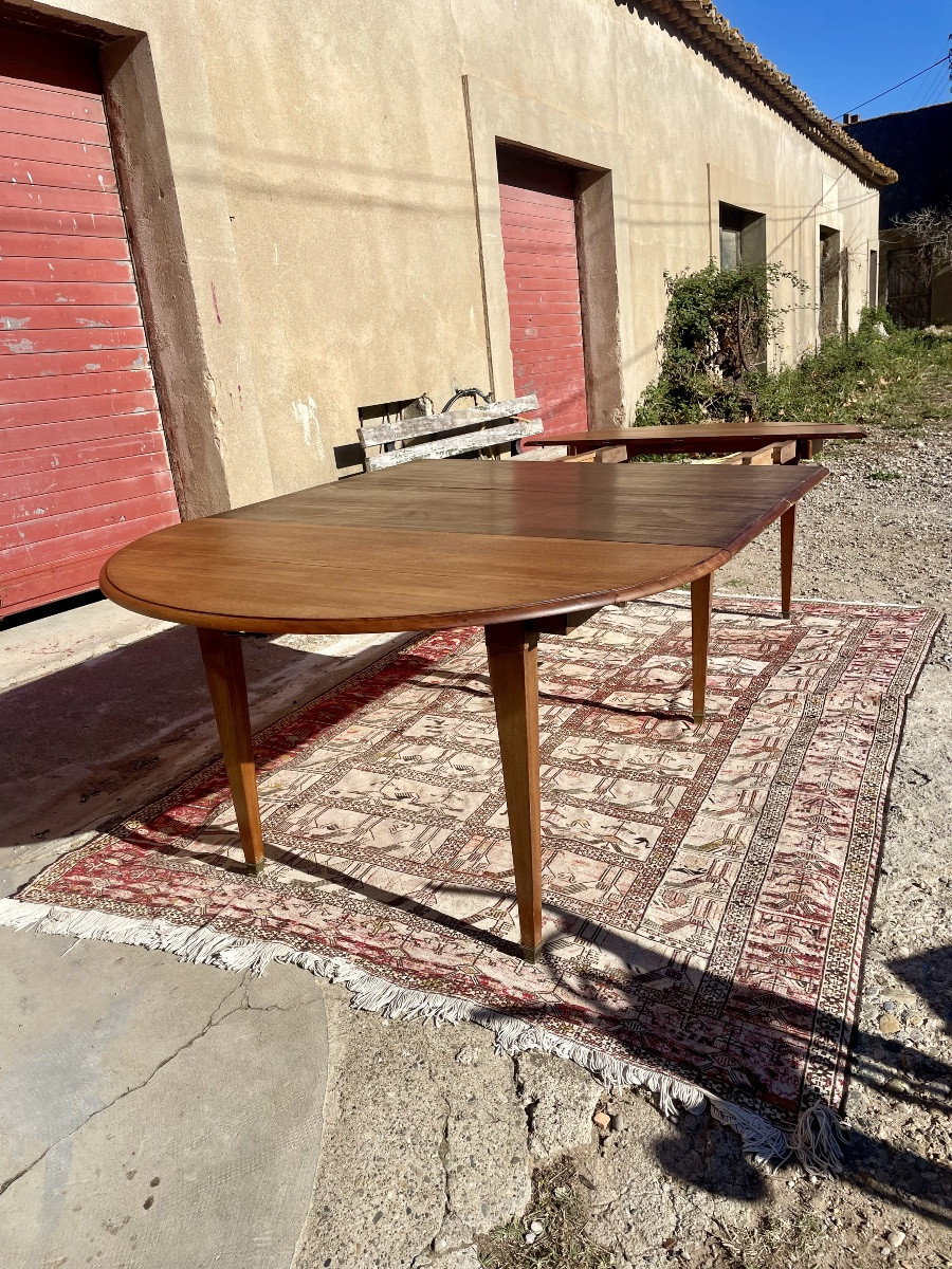 Table de salle à manger, Louis XVI, six pieds d’époque  XIXem siècle -photo-6
