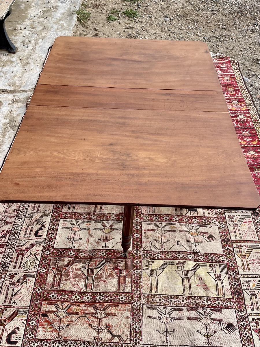 Mahogany Side Table, Louis-philippe Style, 19th Century.-photo-4