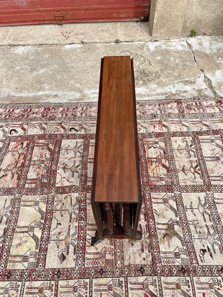 Mahogany Side Table, Louis-philippe Style, 19th Century.-photo-7