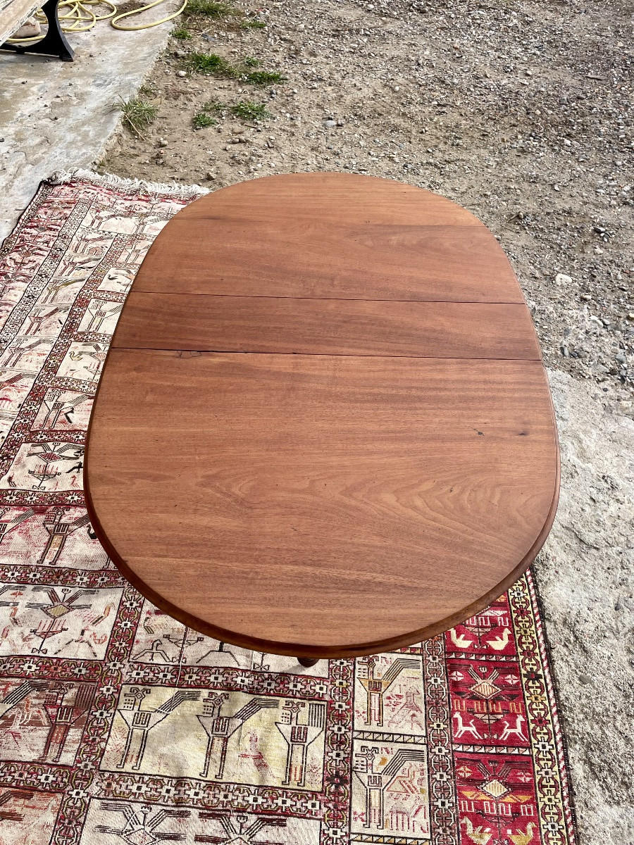 Table d’appoint, Louis Philippe,, en acajou d’époque XIXE siècle -photo-6