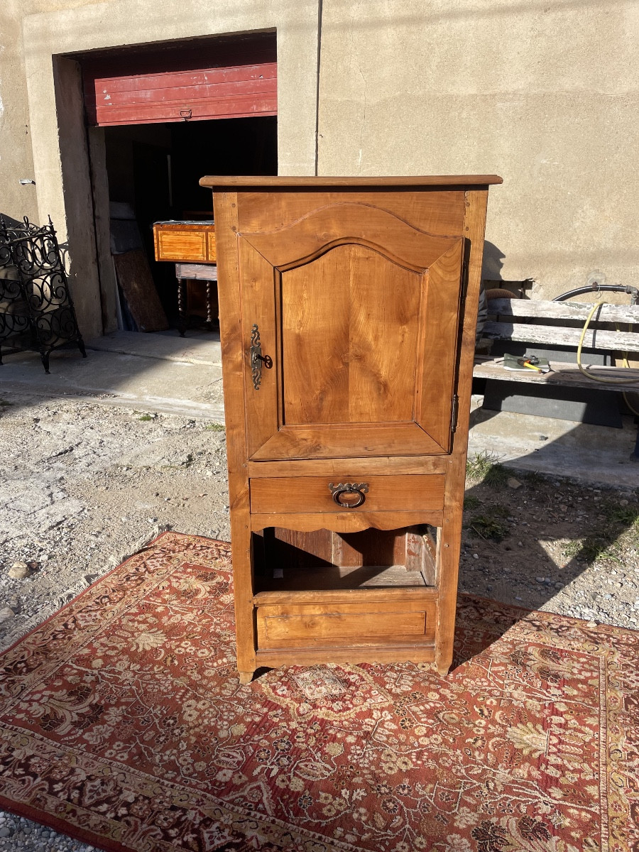 Confiturier, égouttoir Louis XV, en merisier époque XVIIIEM siècle 
