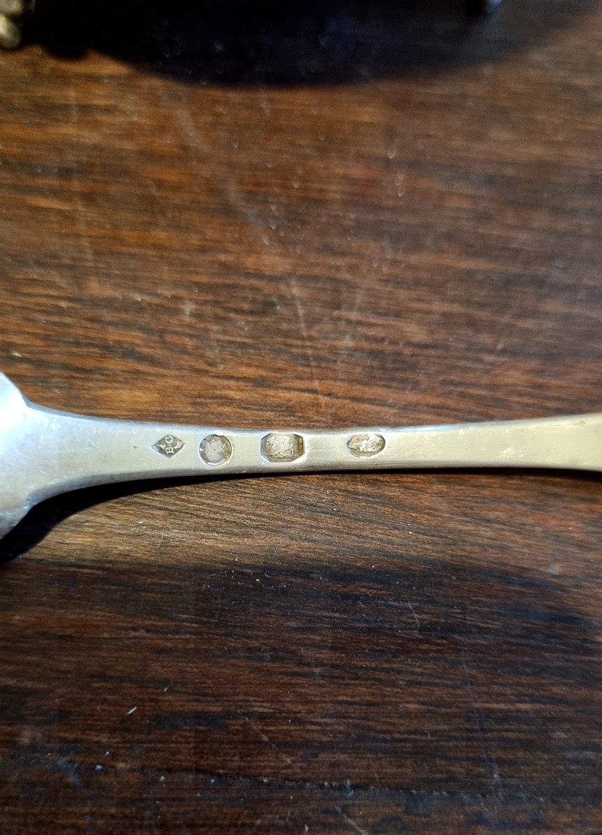 Ménagère a condiments en argent époque XIXé -photo-2