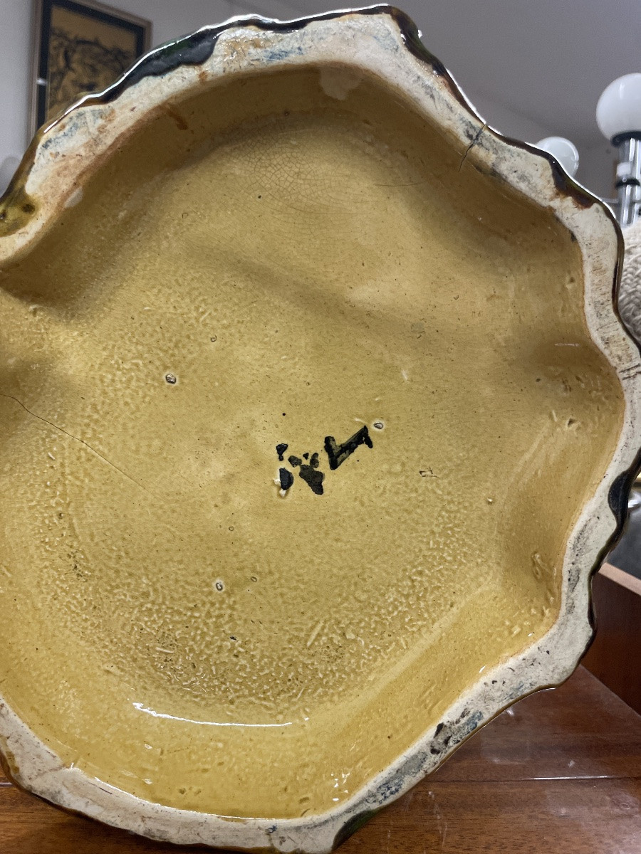 Pair Of 19th-century Majolica Planters -photo-4