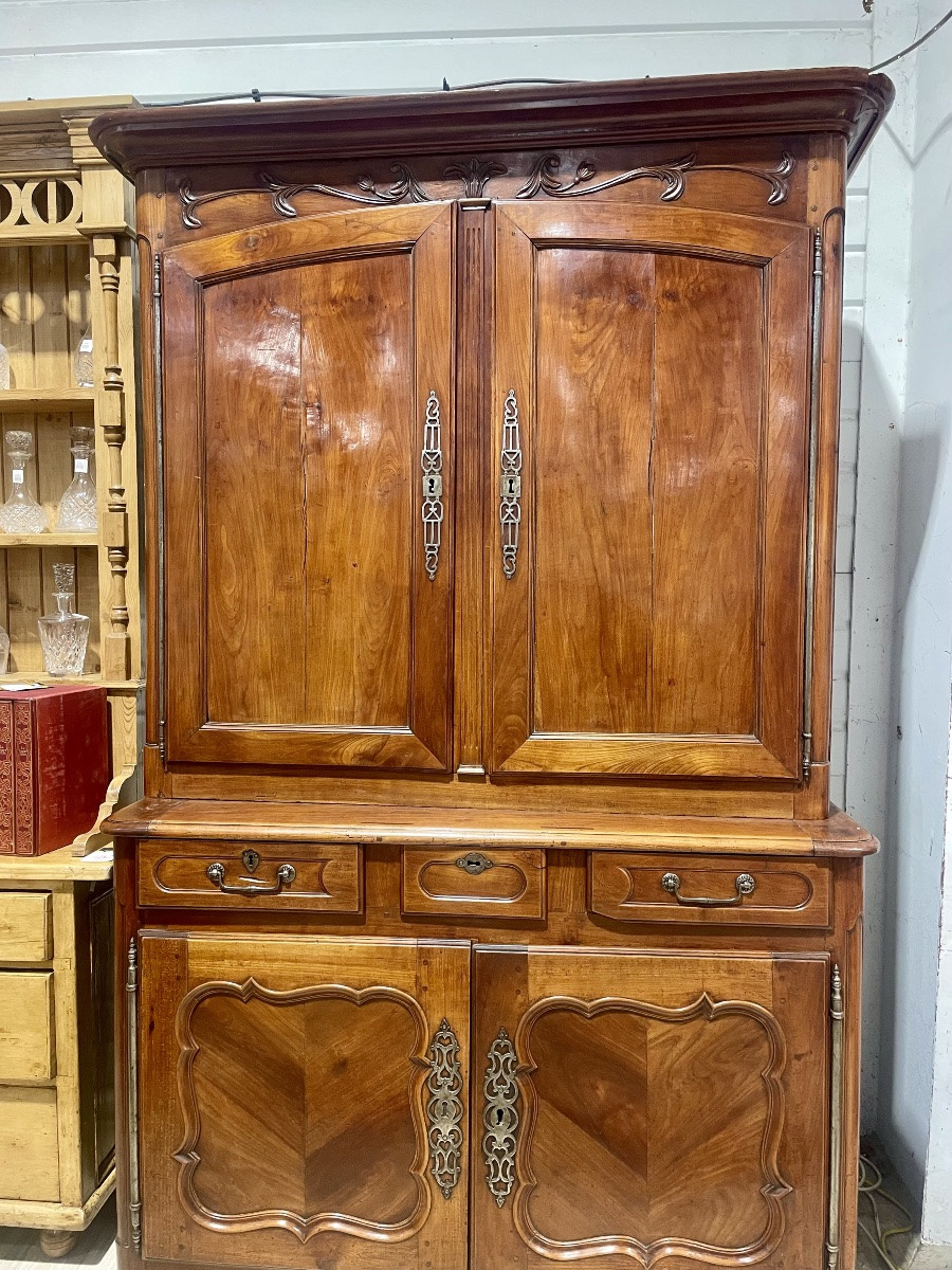 Louis XV Style Cherrywood Sideboard, 18th Century -photo-3