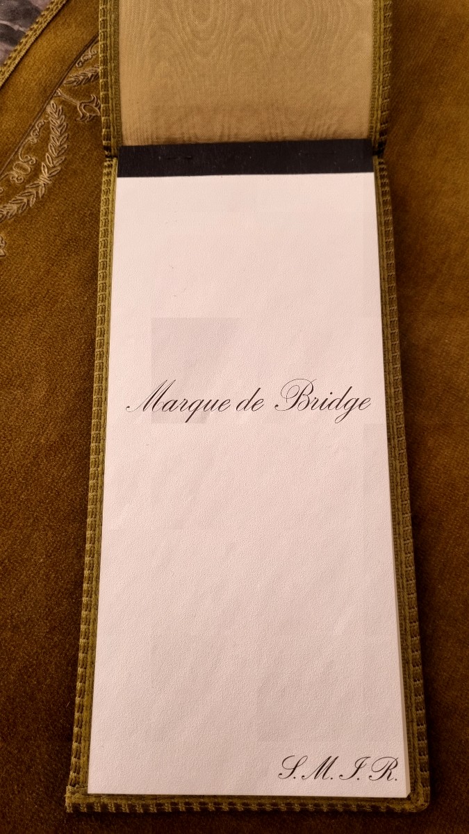 Vintage Bridge Set, Circa 1950, Mint Condition-photo-6