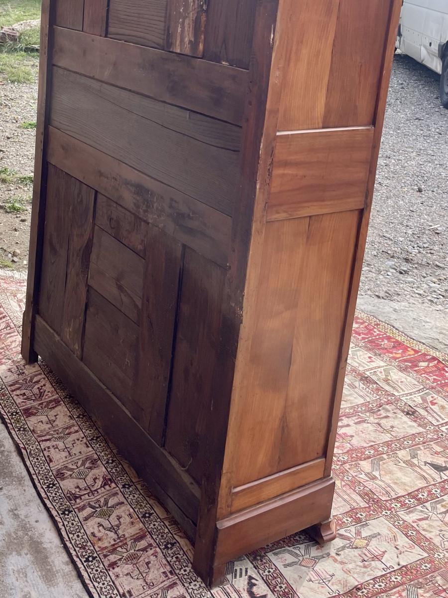 Bibliothèque,,, Louis, Philippe, en, Mérisier, d’époque XIXem siècle -photo-8