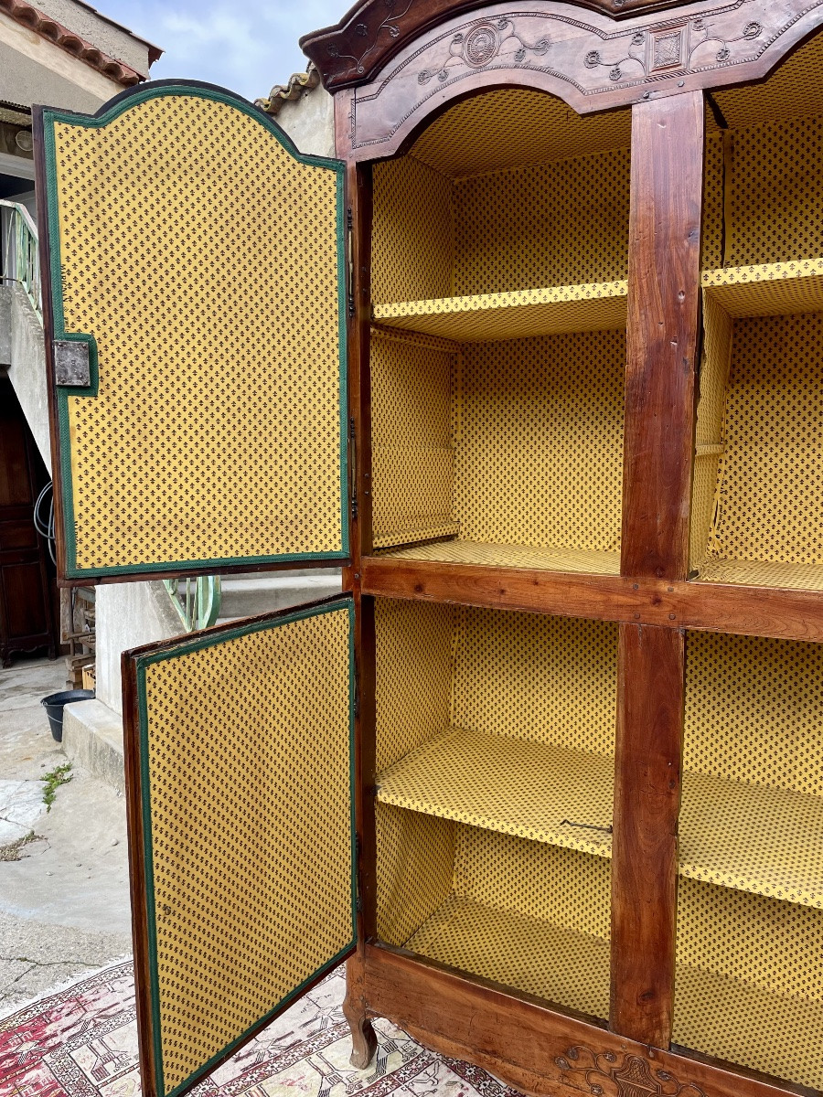 Buffet, louis XV , quatre portes en merisier d’époque XVIIIem siècle -photo-2