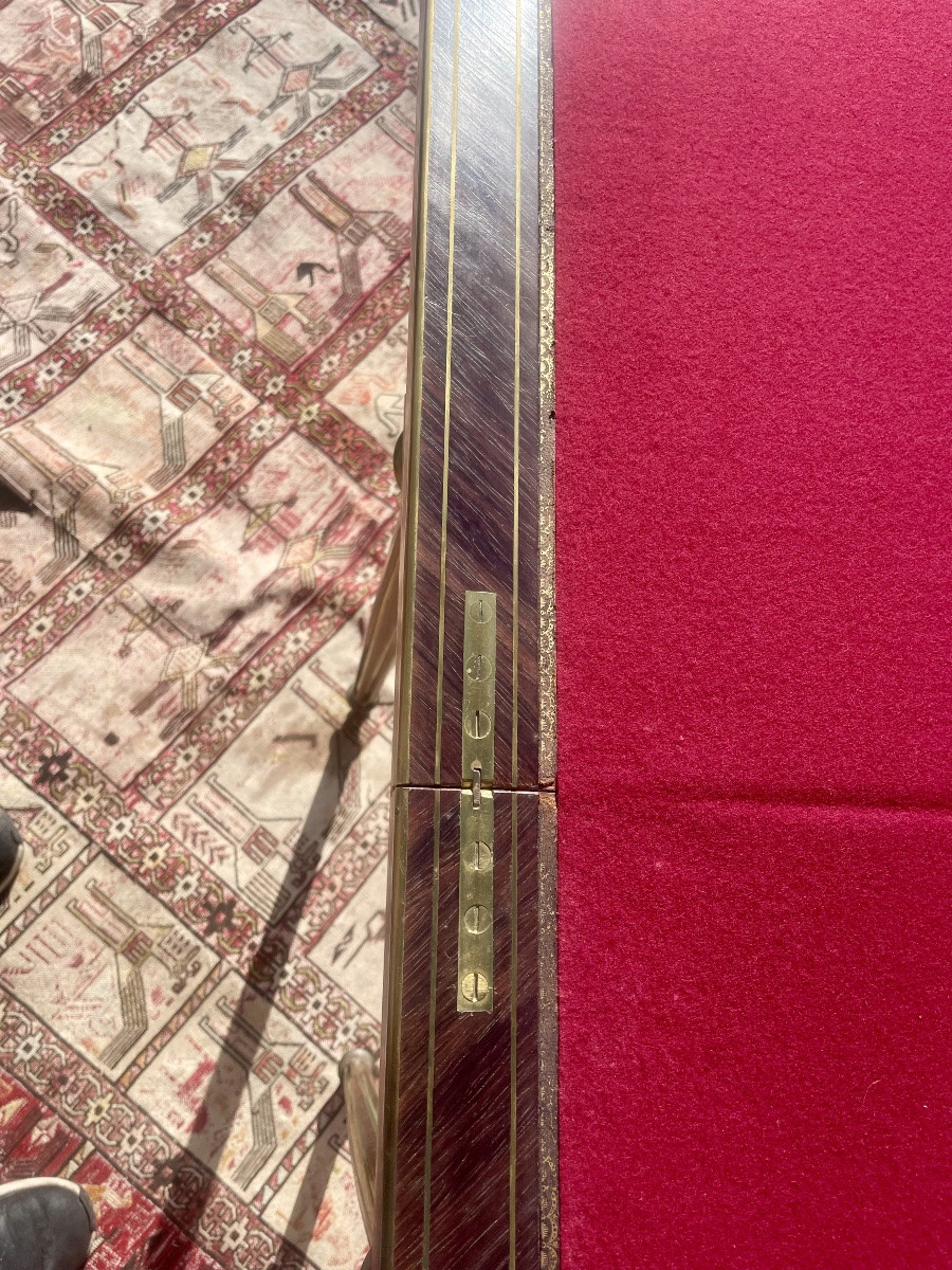 Games Table, Dressing Table, Small Desk, Louis XVI Period, 19th Century -photo-1