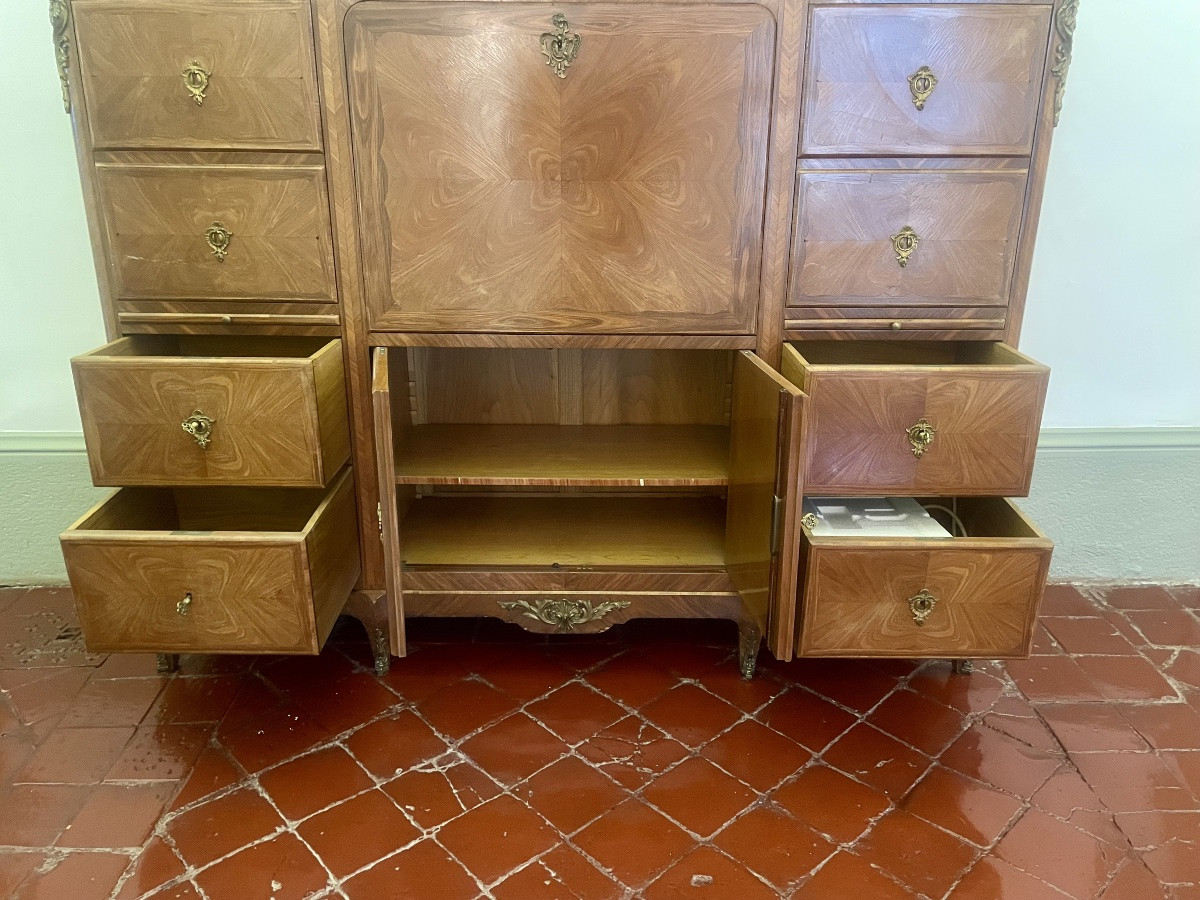 Grand Secrétaire,, Commode,,,, lyonnais, transition et époque, 1900-photo-2