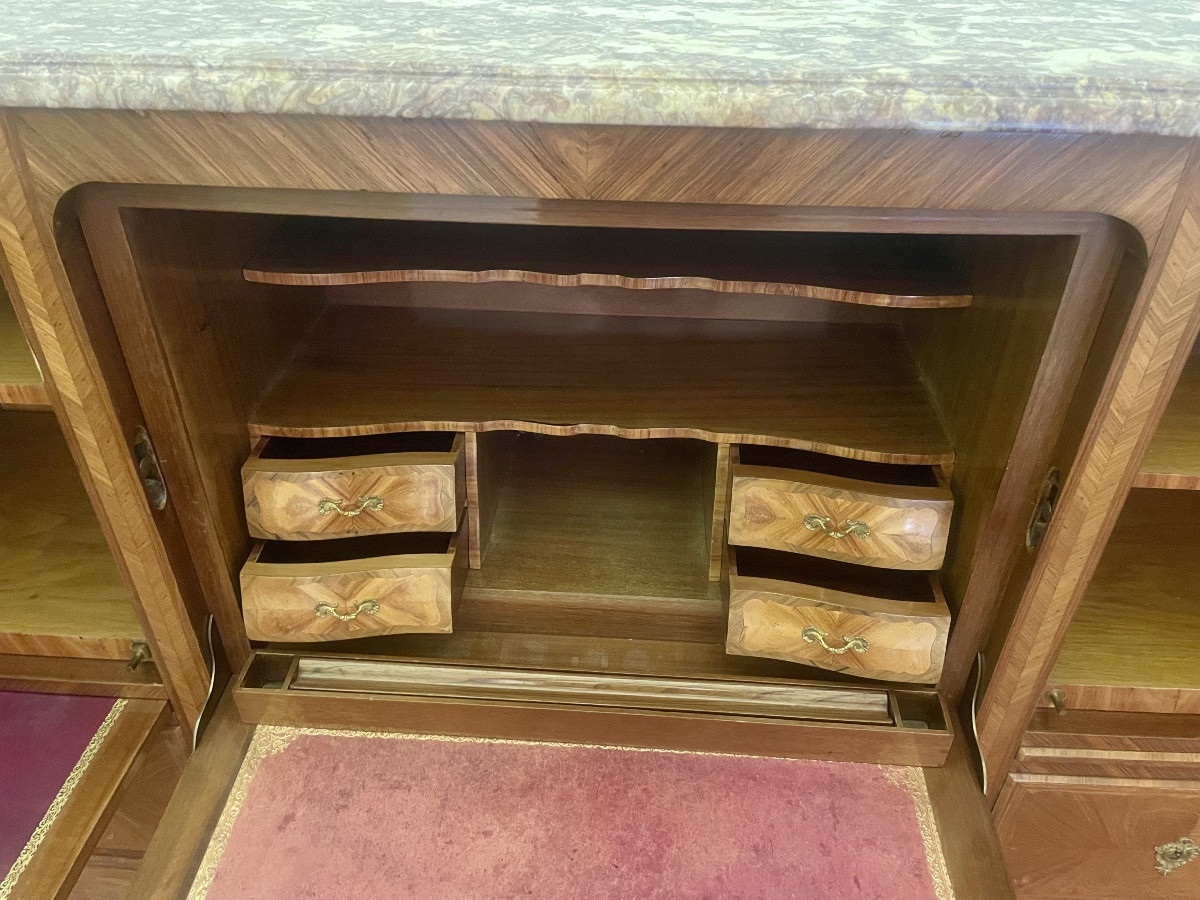 Grand Secrétaire,, Commode,,,, lyonnais, transition et époque, 1900-photo-6