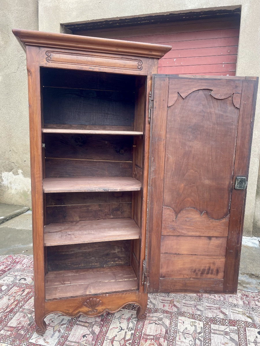 Bonnetière, Louis XV, provençale en noyer  d’époque XVIIIem siecle-photo-2