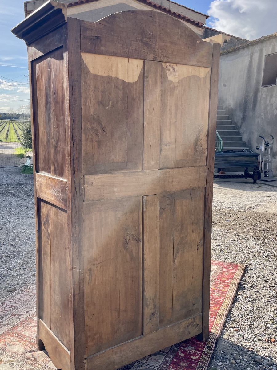 Louis XV Style Walnut Bonnetière, 18th Century-photo-6