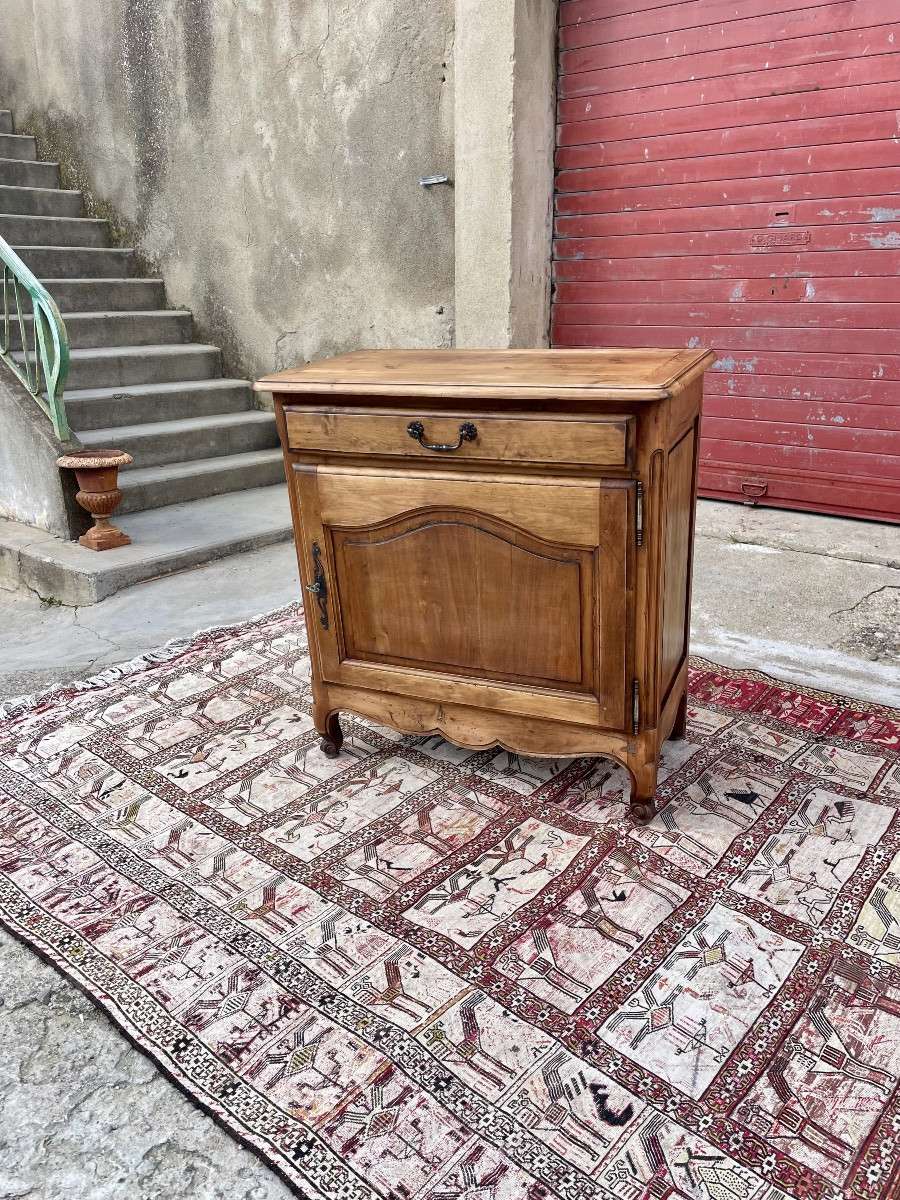 Confiturier louisXV en merisier, époque, fin XIXem siecle-photo-2