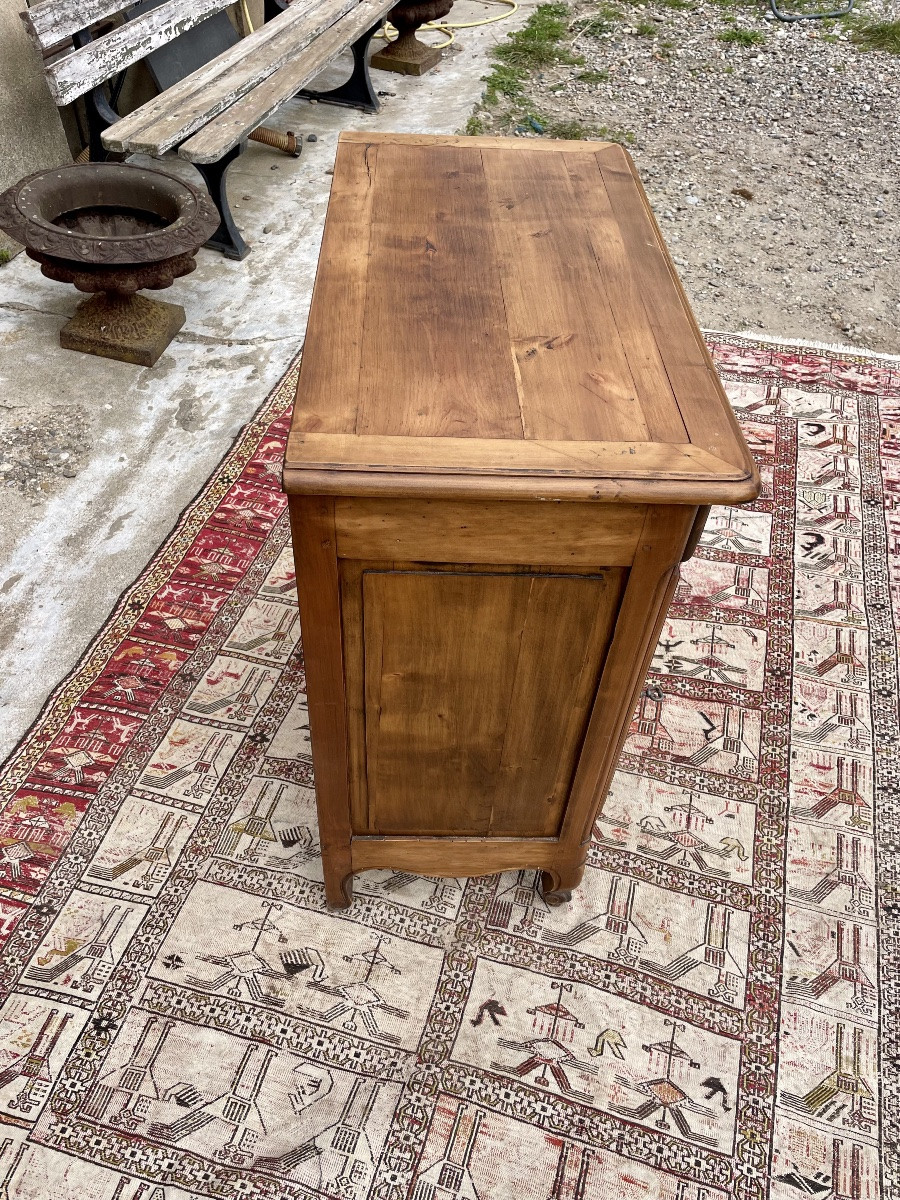 Confiturier louisXV en merisier, époque, fin XIXem siecle-photo-3