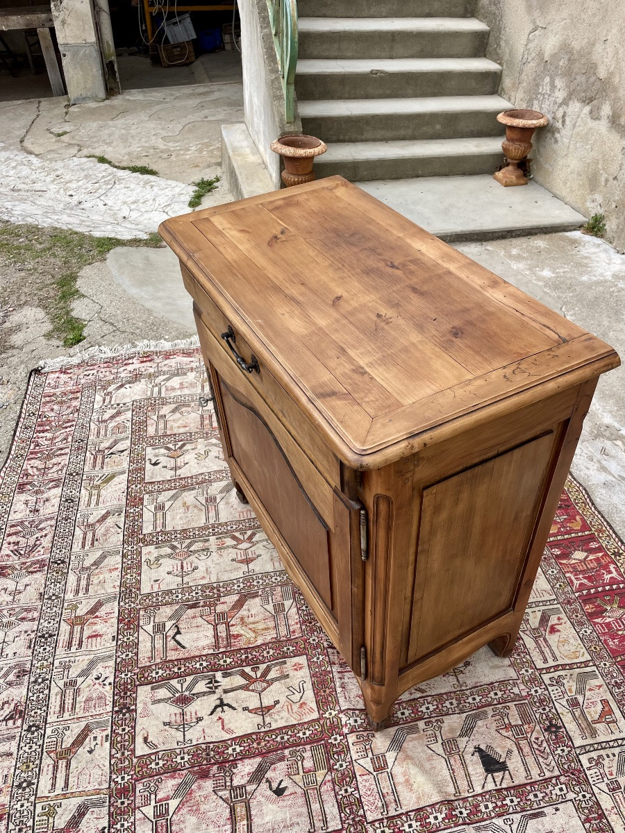 Confiturier louisXV en merisier, époque, fin XIXem siecle-photo-7