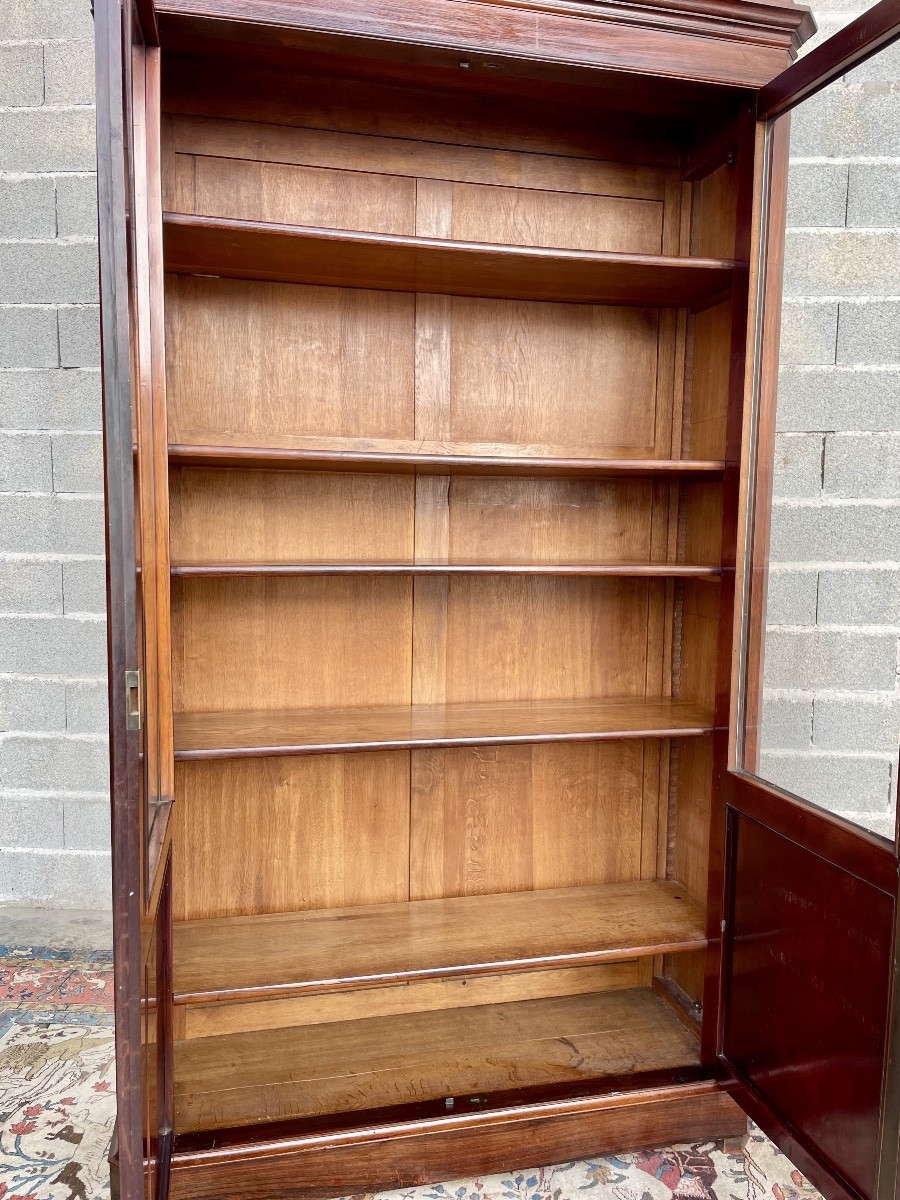 Library, Restored In 19th-century Mahogany -photo-3