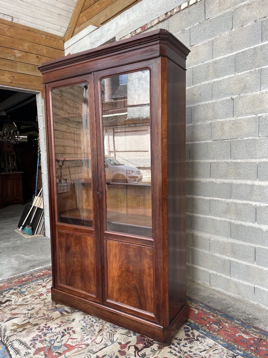 Library, Restored In 19th-century Mahogany -photo-6