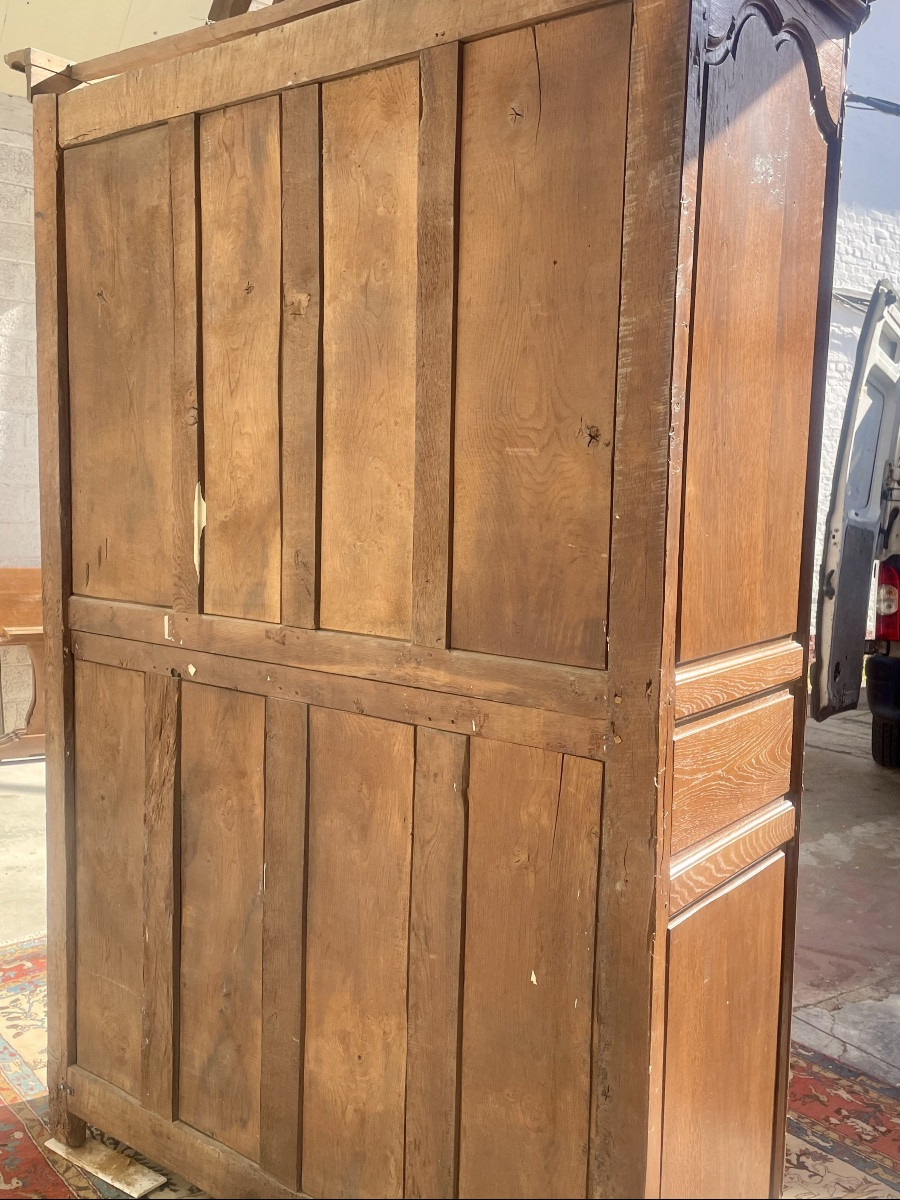 Armoire,,,,,, Régence chêne d’époque XVIIIe siècle-photo-3