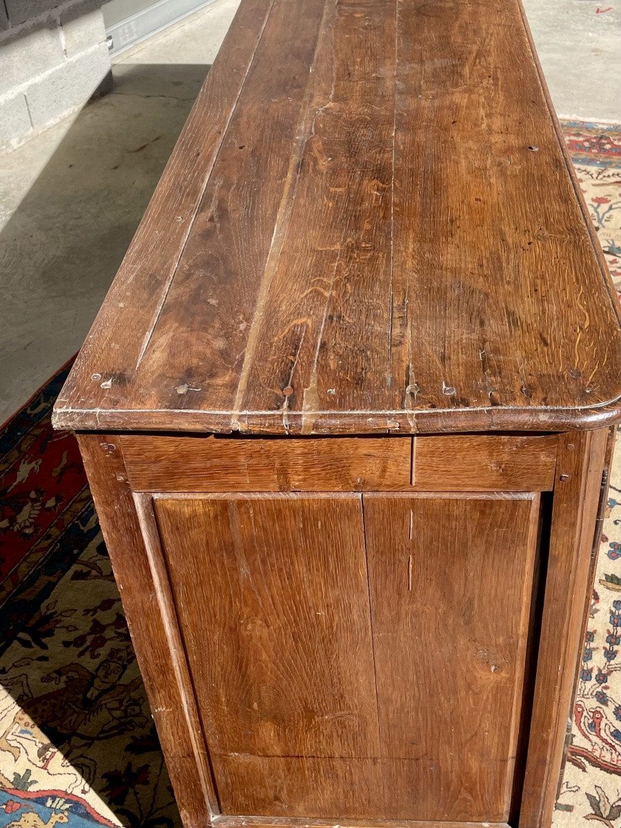 Enfilade,, Louis XV, quatre portes en chêne d’époque XVIIIem siècle -photo-2