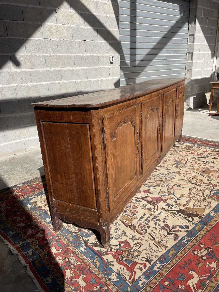 Enfilade,, Louis XV, quatre portes en chêne d’époque XVIIIem siècle -photo-4