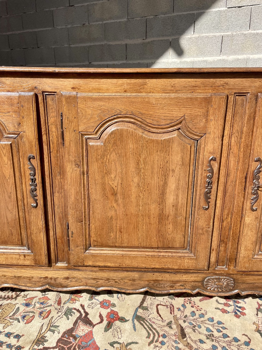 Enfilade,, Louis XV, quatre portes en chêne d’époque XVIIIem siècle -photo-2